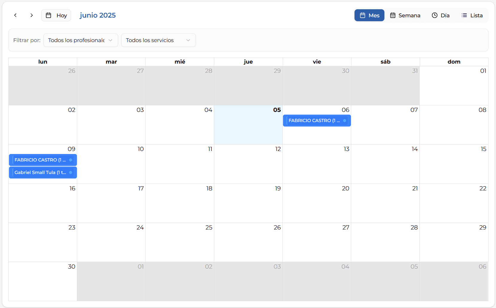 Agendy Dashboard Preview